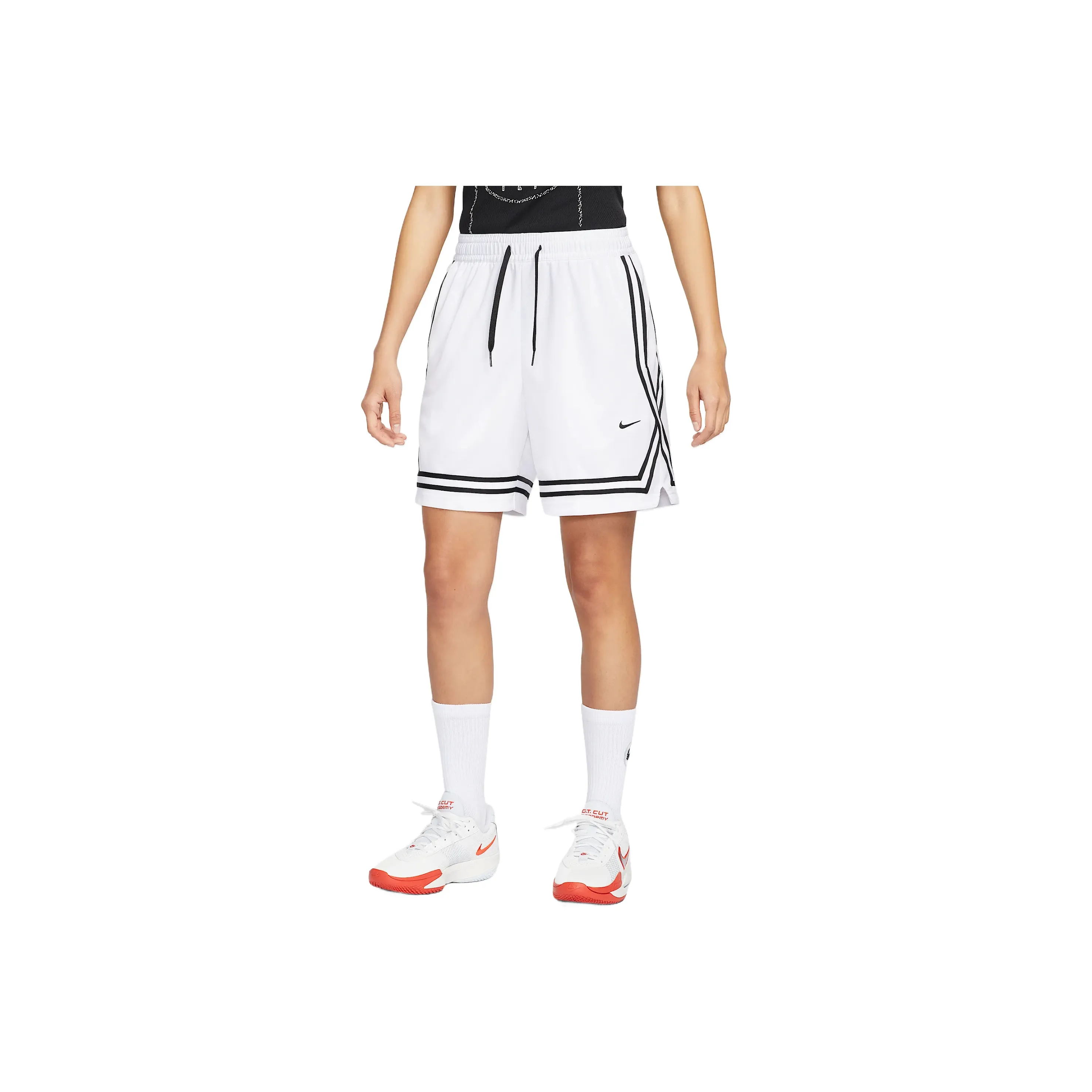 Nike CrossoverDri Форма Баскетбольные шорты Женские Белые