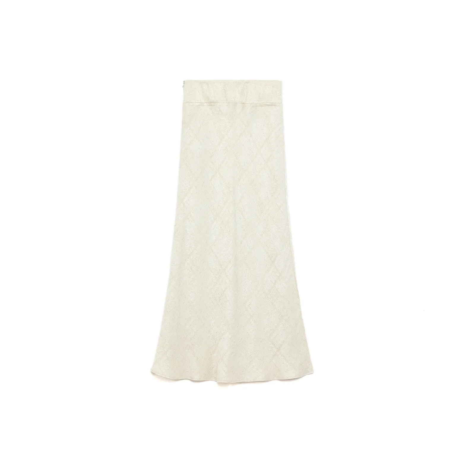 FIRELADY FUR Повседневный Длинный Юбка Женские Конопля Абрикос