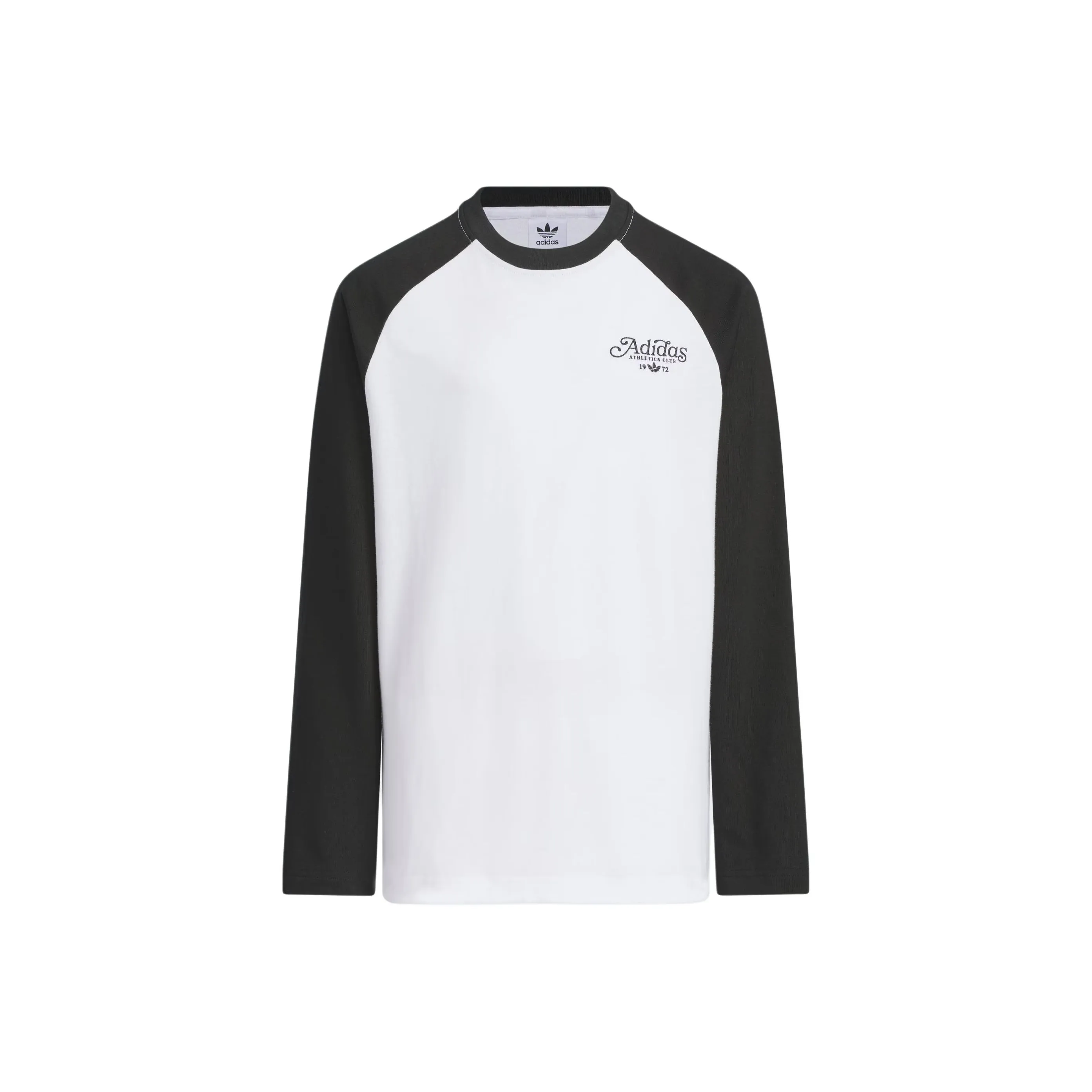Adidas Originals LONG SLEEVE TOP T-Shirt Белый Черный Подростки