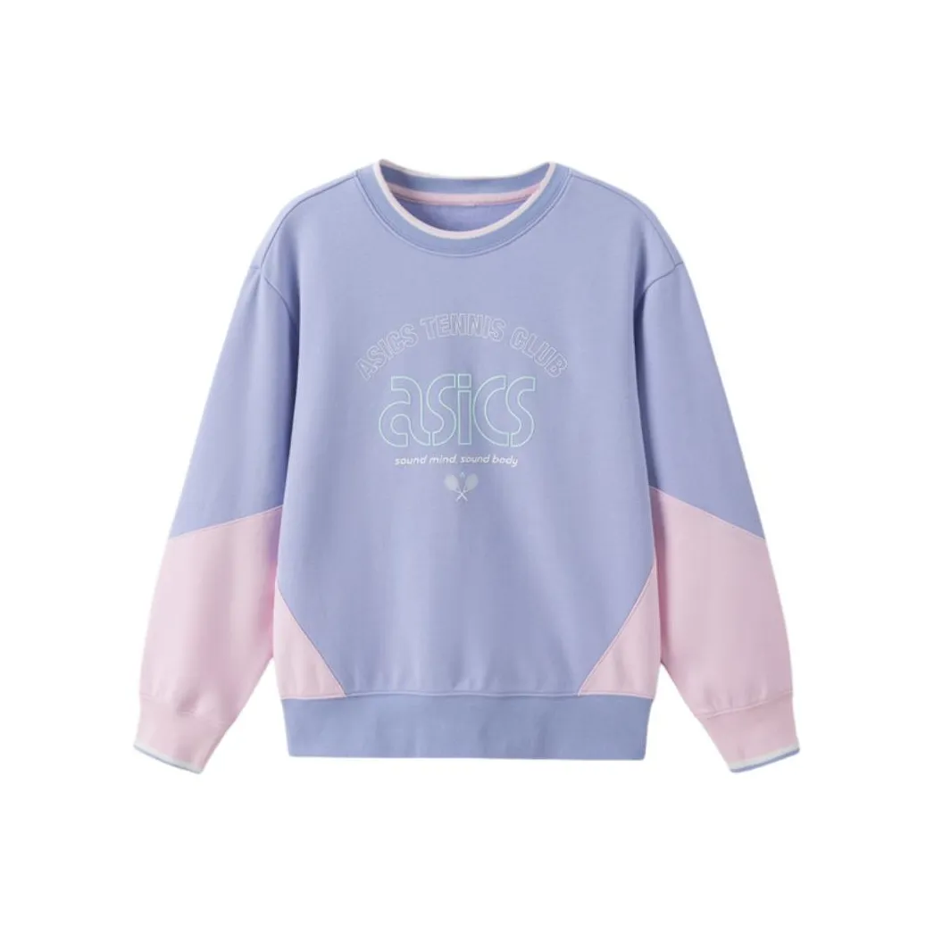 Asics Sports Performance Толстовка Фиолетовая Подростки