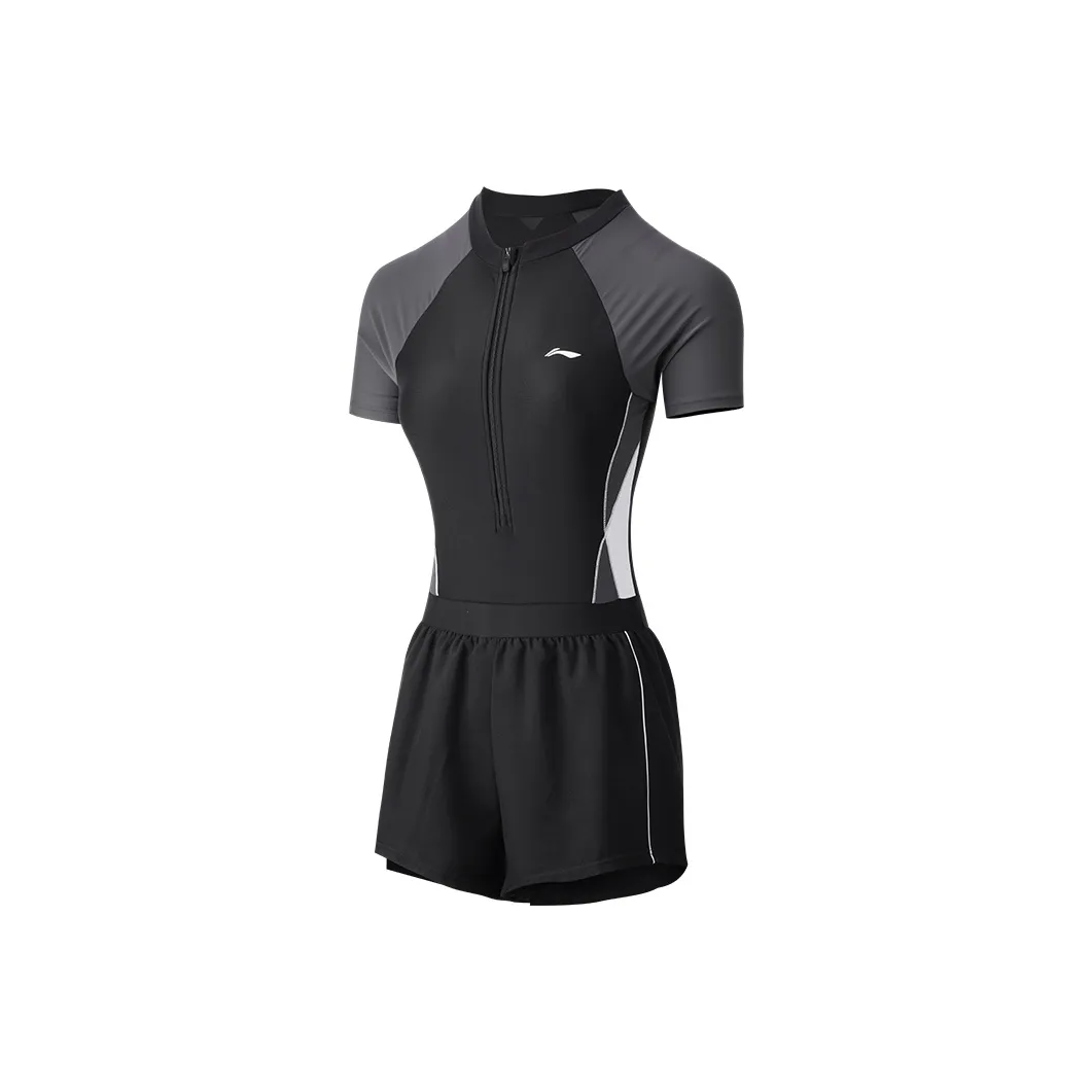 Подкладка One Piece Купальник Женские Черный