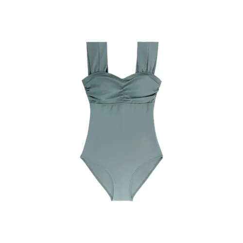 VIKINI VENDER SWIM WEAR BEACH WEAR Оливково-зеленый Женские Купальники Ван-Пис