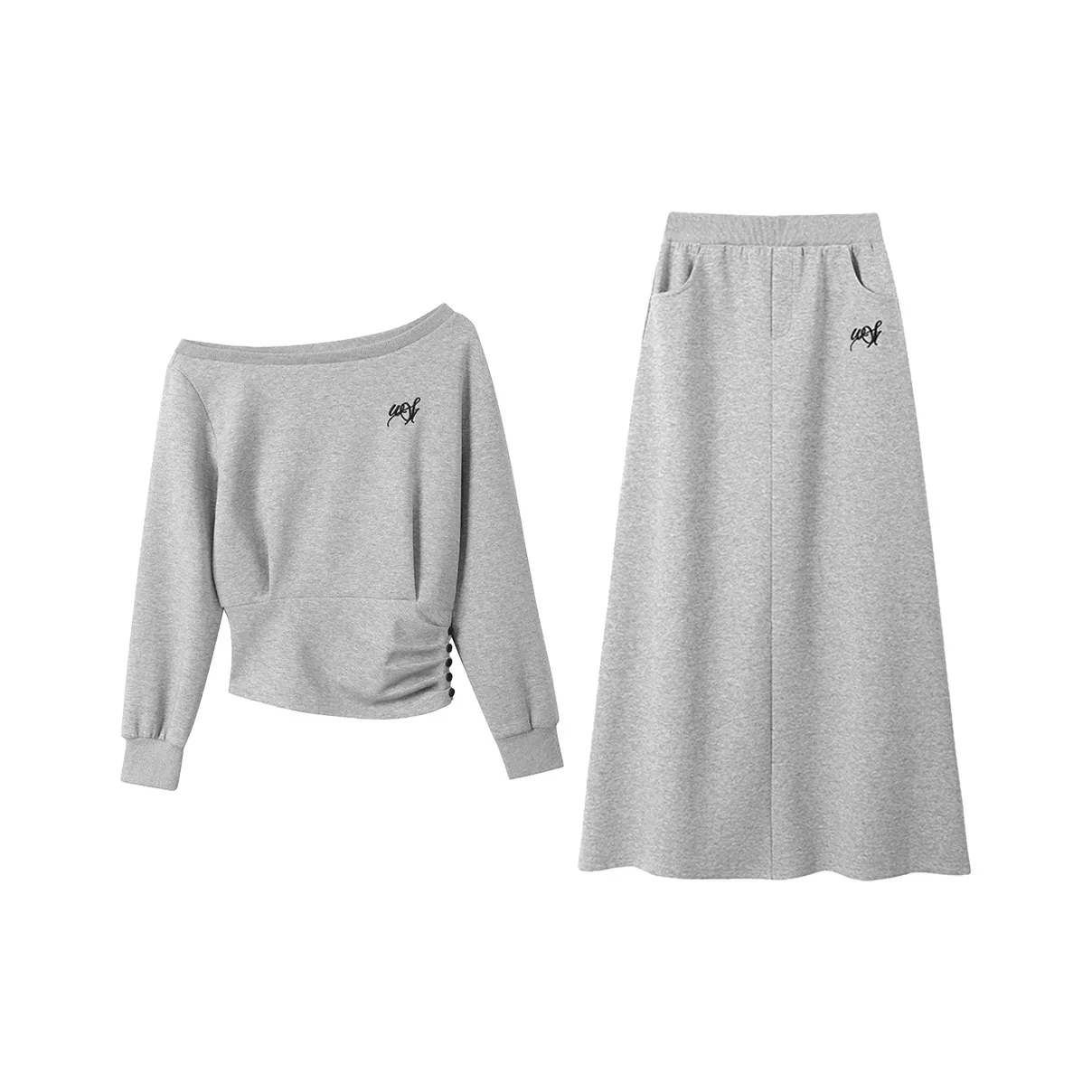 PAZZO Two Piece Skirt Sets Women's