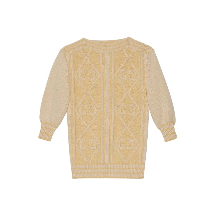 GUCCI Светло-желтые Платья для детей