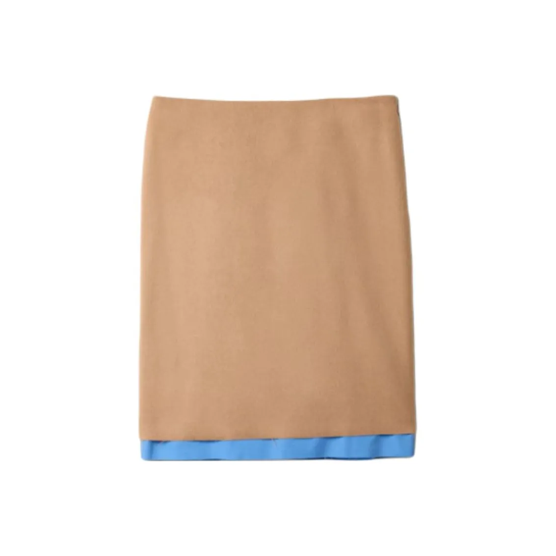 MIU MIU Camel hair Midi Skirt