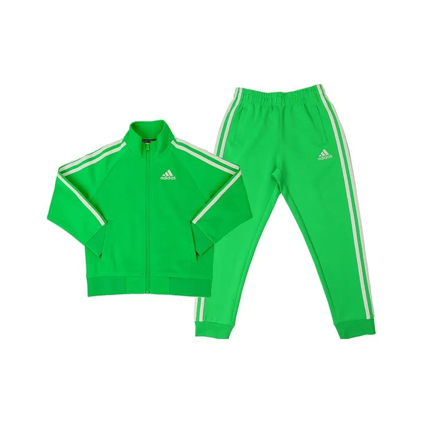 Adidas Повседневная Спортивная Одежда Детская Зеленая и Белая