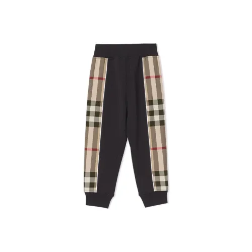 Burberry Черные Kids Вязаные Спортивные Брюки