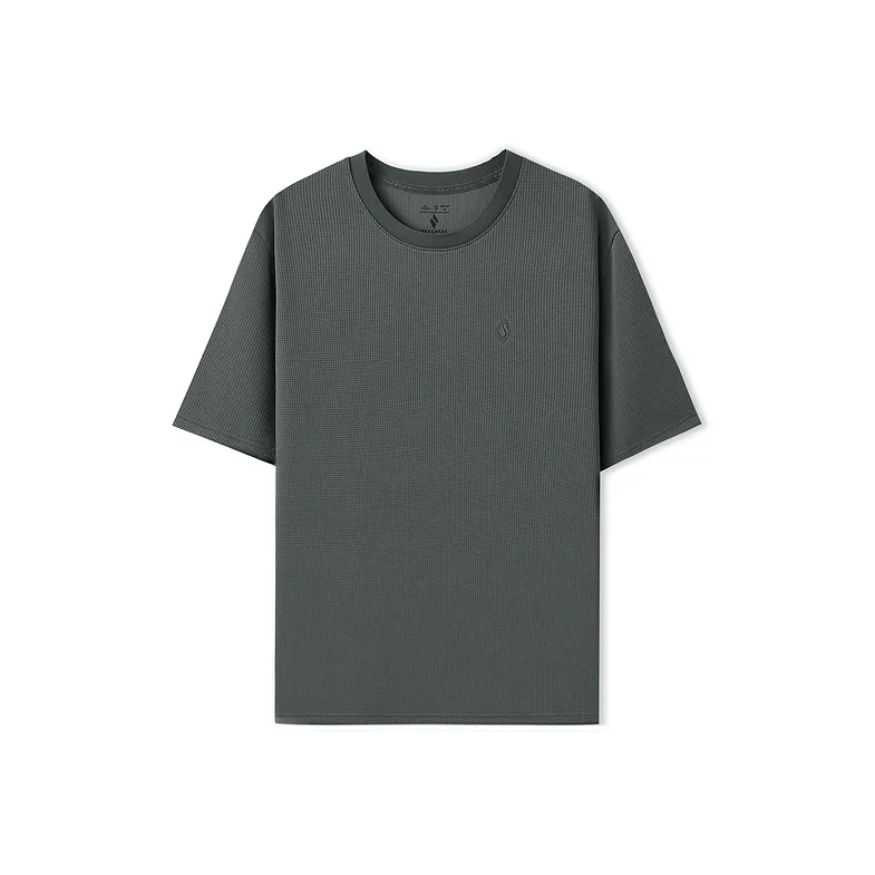 Skechers T-рубашка мужская цвет серый модель Door размер 006L материал железо