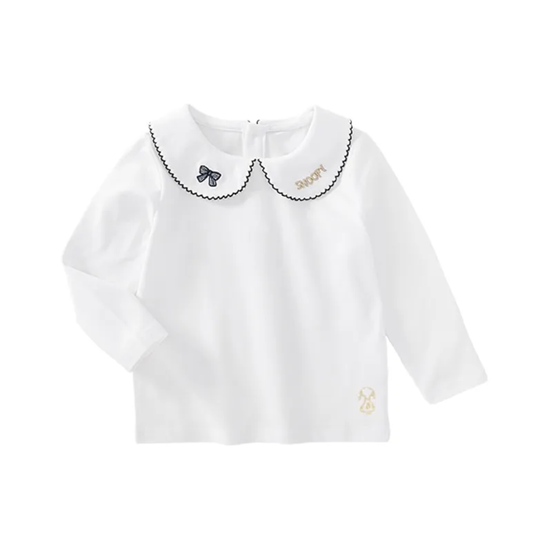 SNOOPY T-рубашка белая для детей 3-7 лет