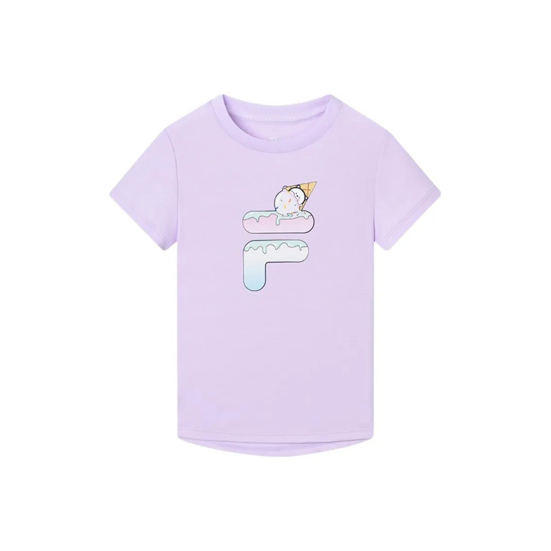 FILA KIDS T-рубашка Облако Robe Фиолетовая Подростки