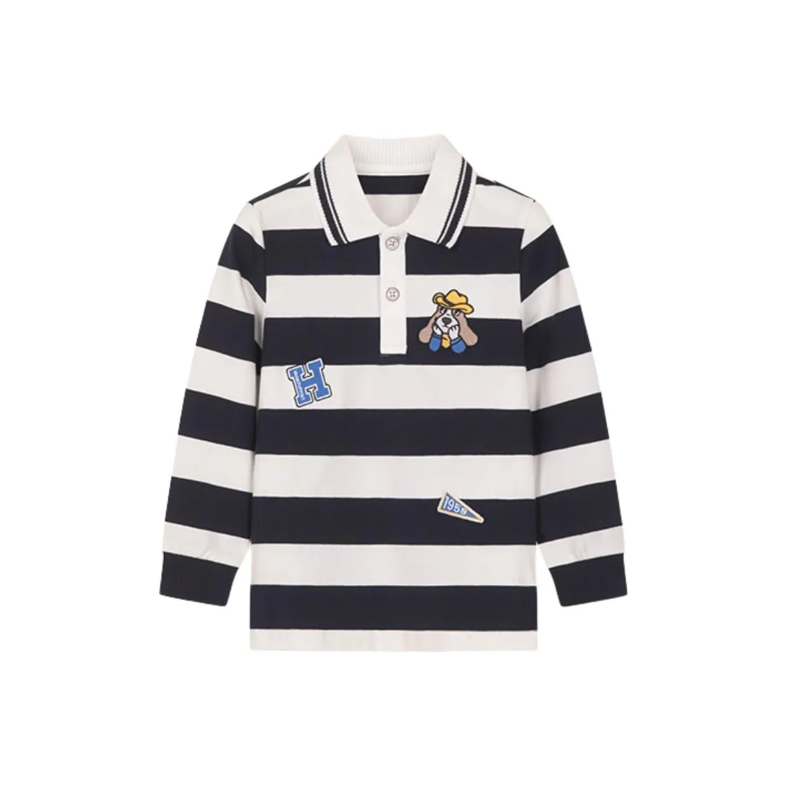 Hush Puppies T-рубашка темно-синяя для детей 3-7 лет