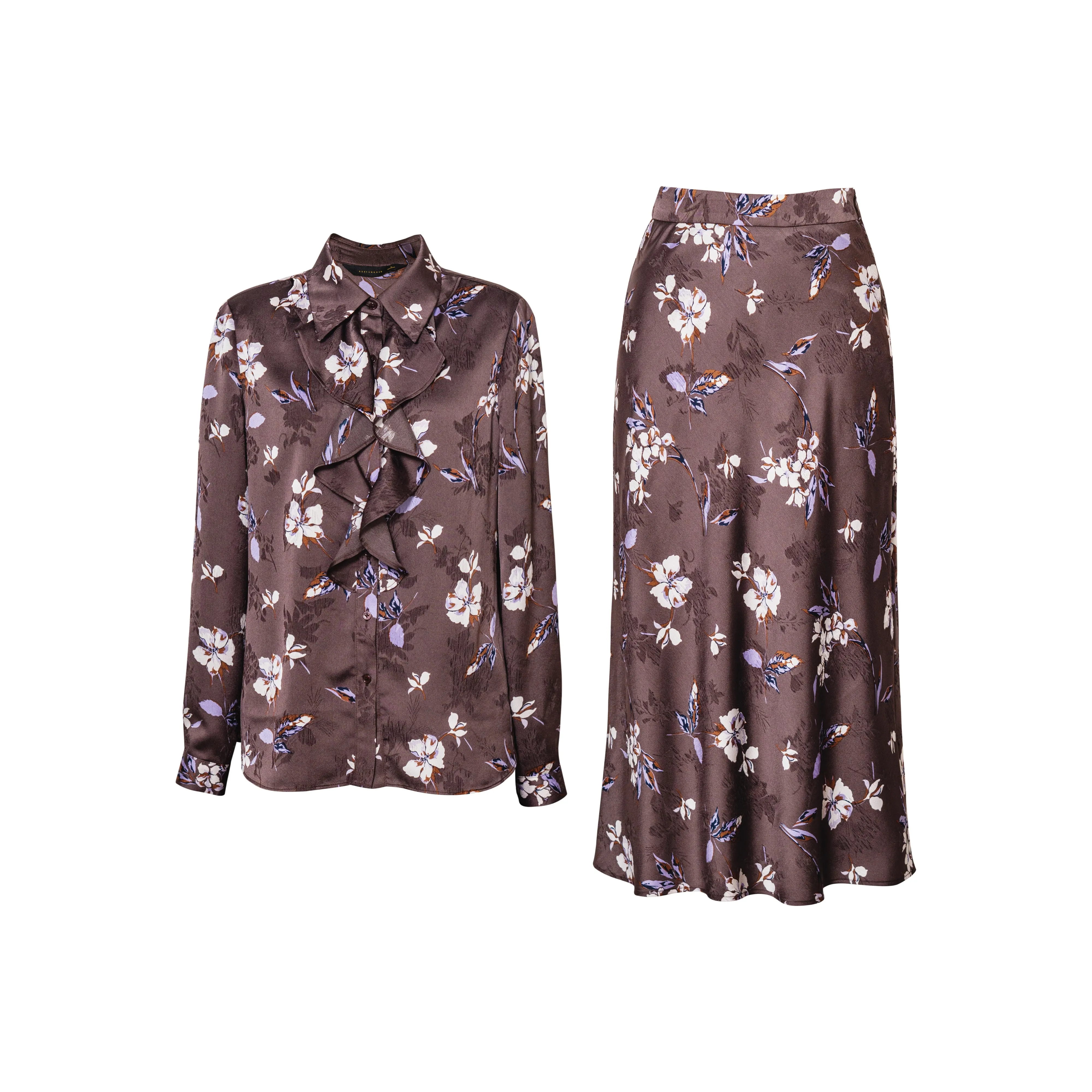 ROEYSHOUSE Комплект с юбкой Женские Фиолетовый