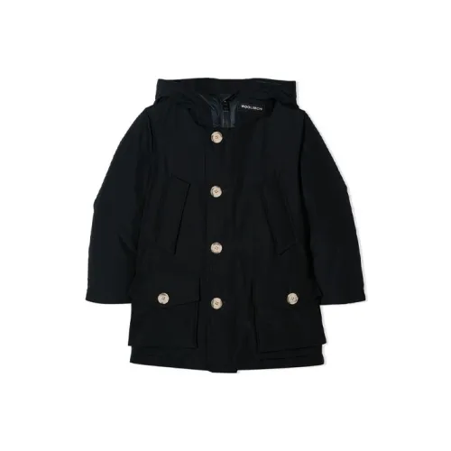 WOOLRICH Темно-синий Детское Пальто