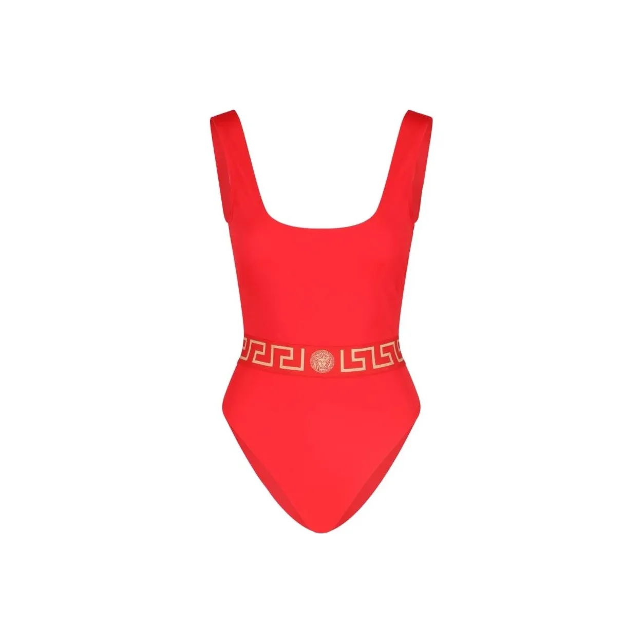 VERSACE Sleeveless One Piece Swimsuit