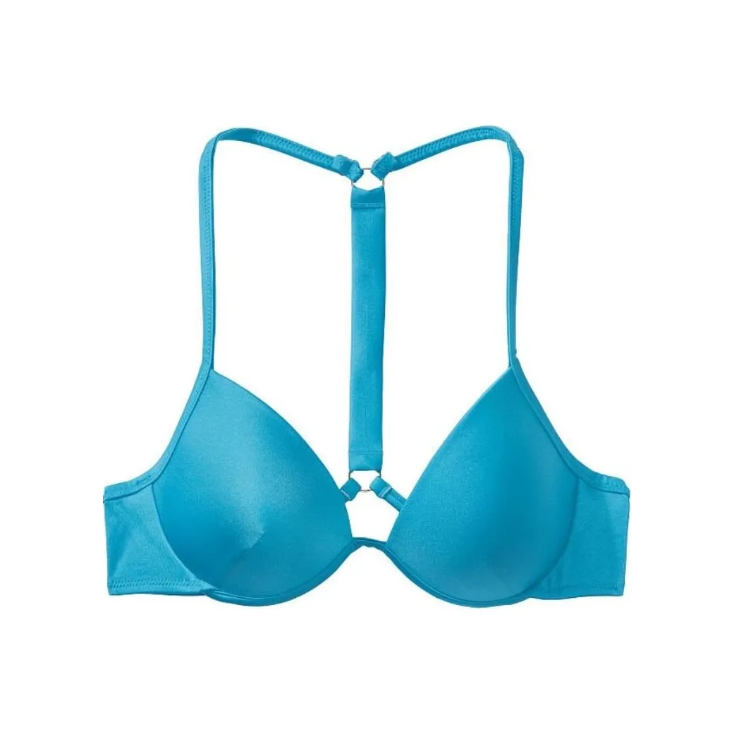 Victoria's Secret Двухкомпонентный купальник женский синий ромб