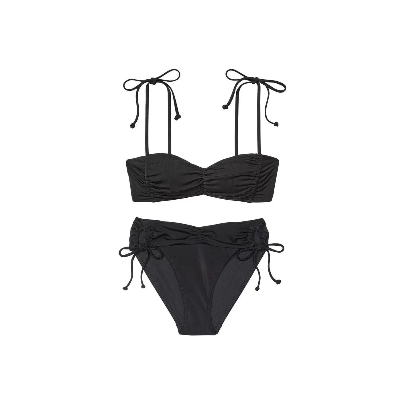 Victoria's Secret Купальник Комплект Женский Черный