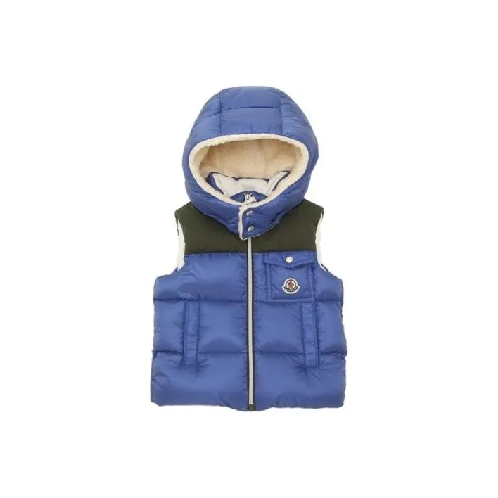Moncler Blue Baby Жилеты