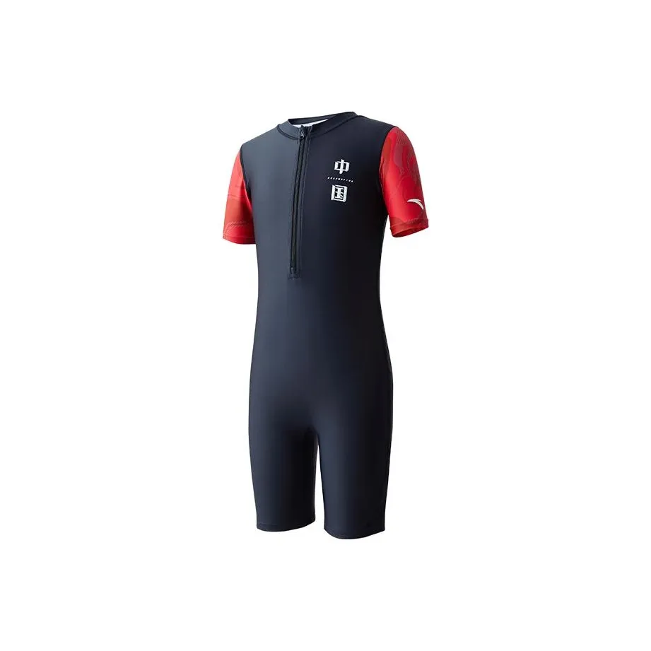 Antakids Детский купальник классический черный для малышей