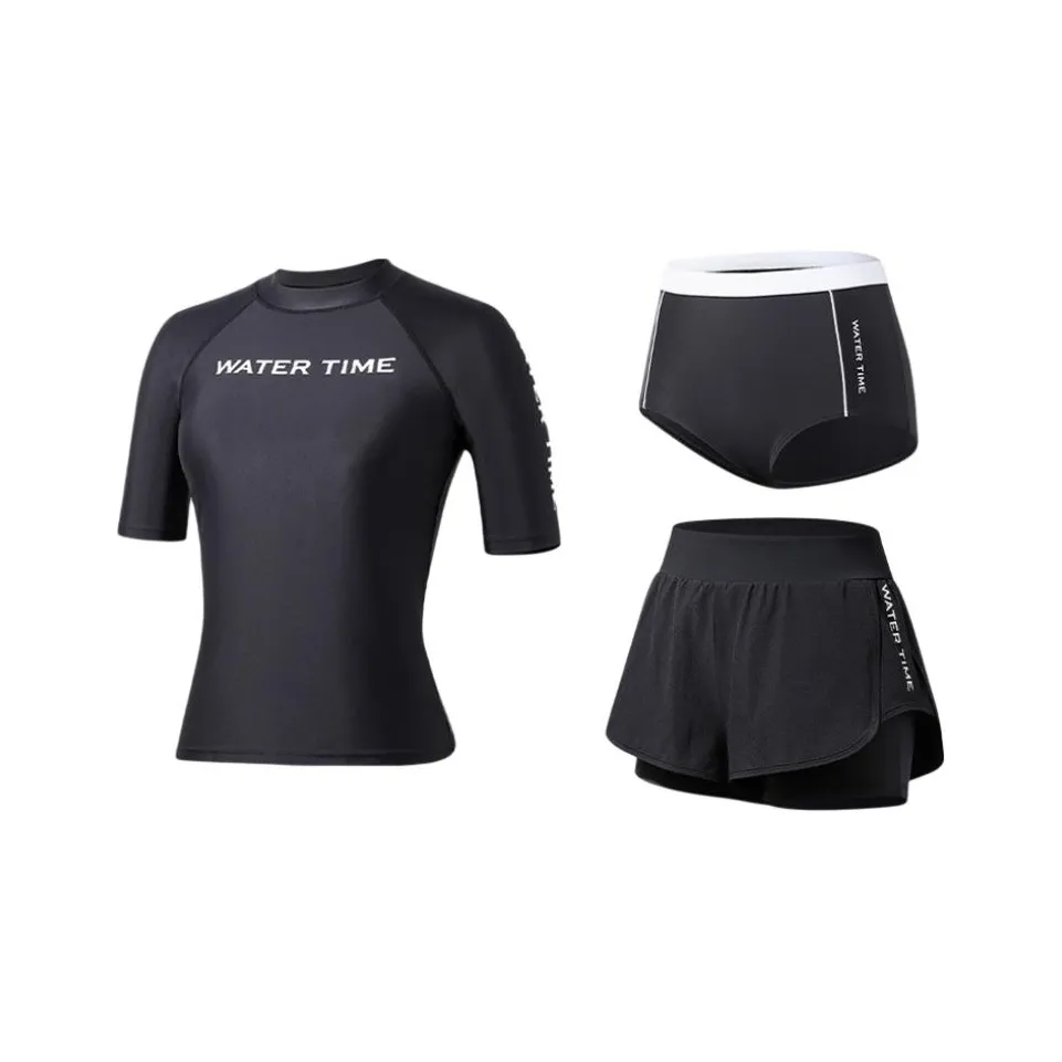 Watertime Двухкомпонентный Купальник Женский Обсидиан Черный