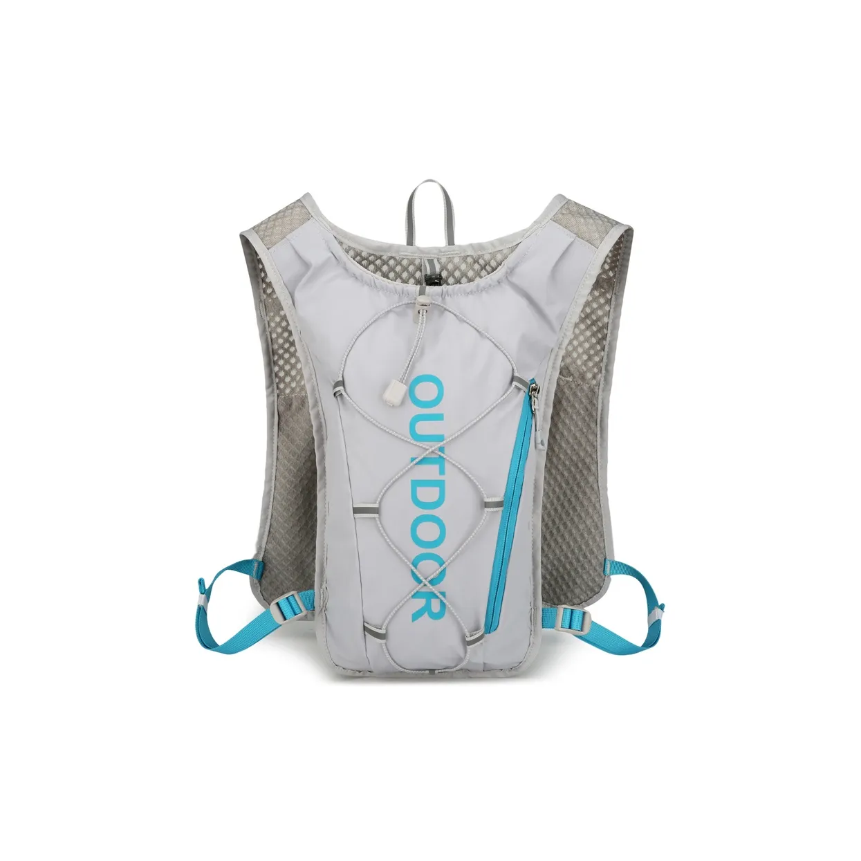 CORE BIRD Outdoor Bags Water Repellent Fabric 15L Gray/Black/Orange/Peacock Blue/Blue Women
s