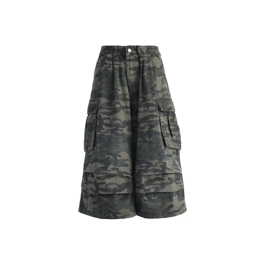 ZRZV Cargo Shorts Women's Camouflage