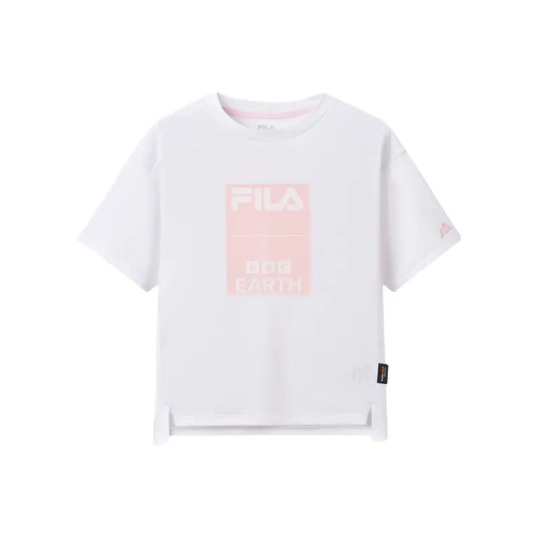 FILA KIDS x BBC EARTH T-Shirt Bright White Teenagers