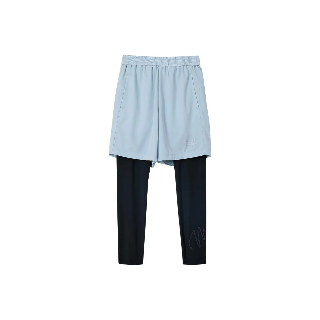 Mizuno Светло-серые Школьные Леггинсы