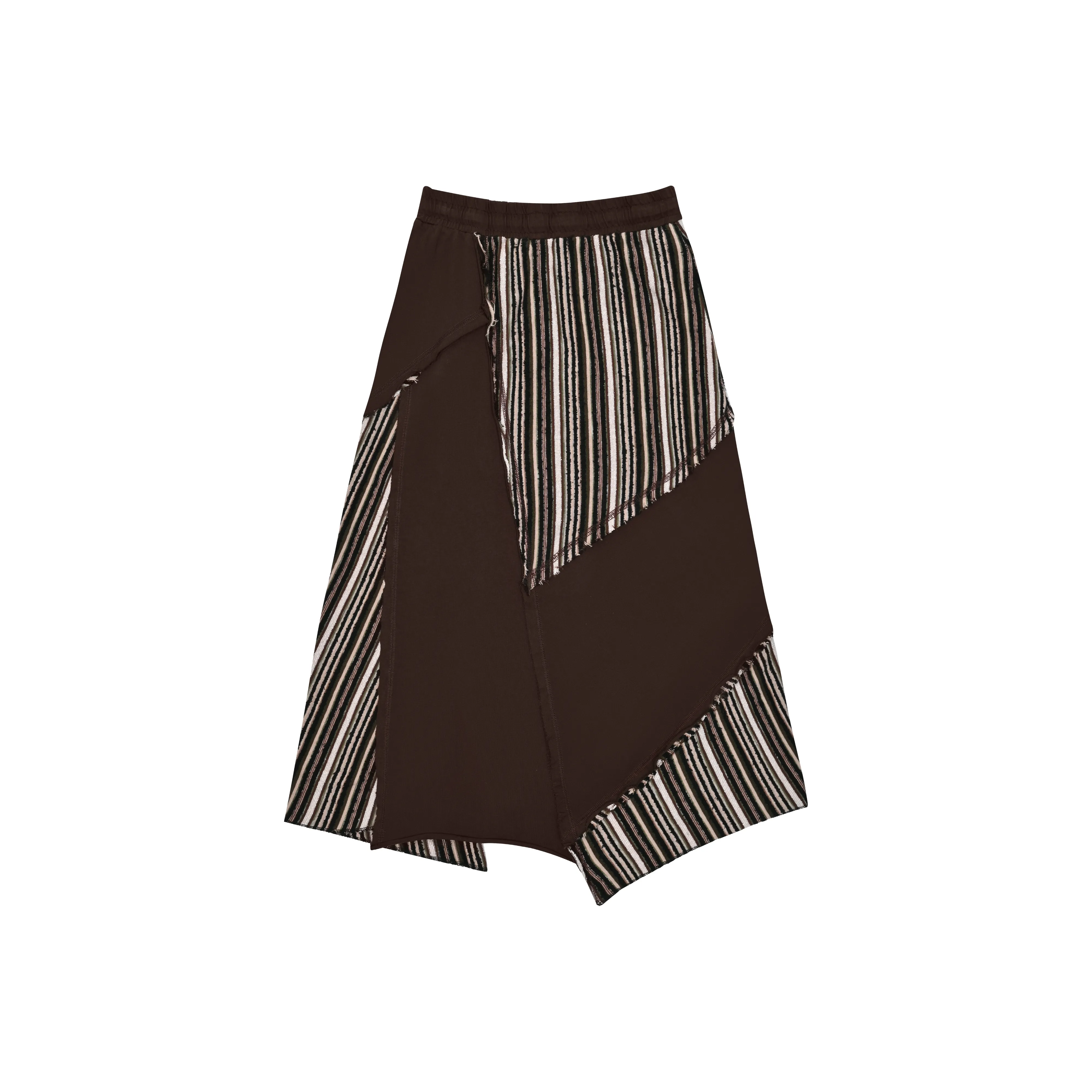 Saotome Повседневный Длинный Юбка Женские Кофе