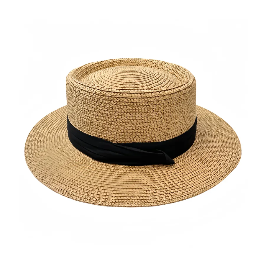 OXO OVERLOAD Paper Reed Straw Hat Top Hat Unisex