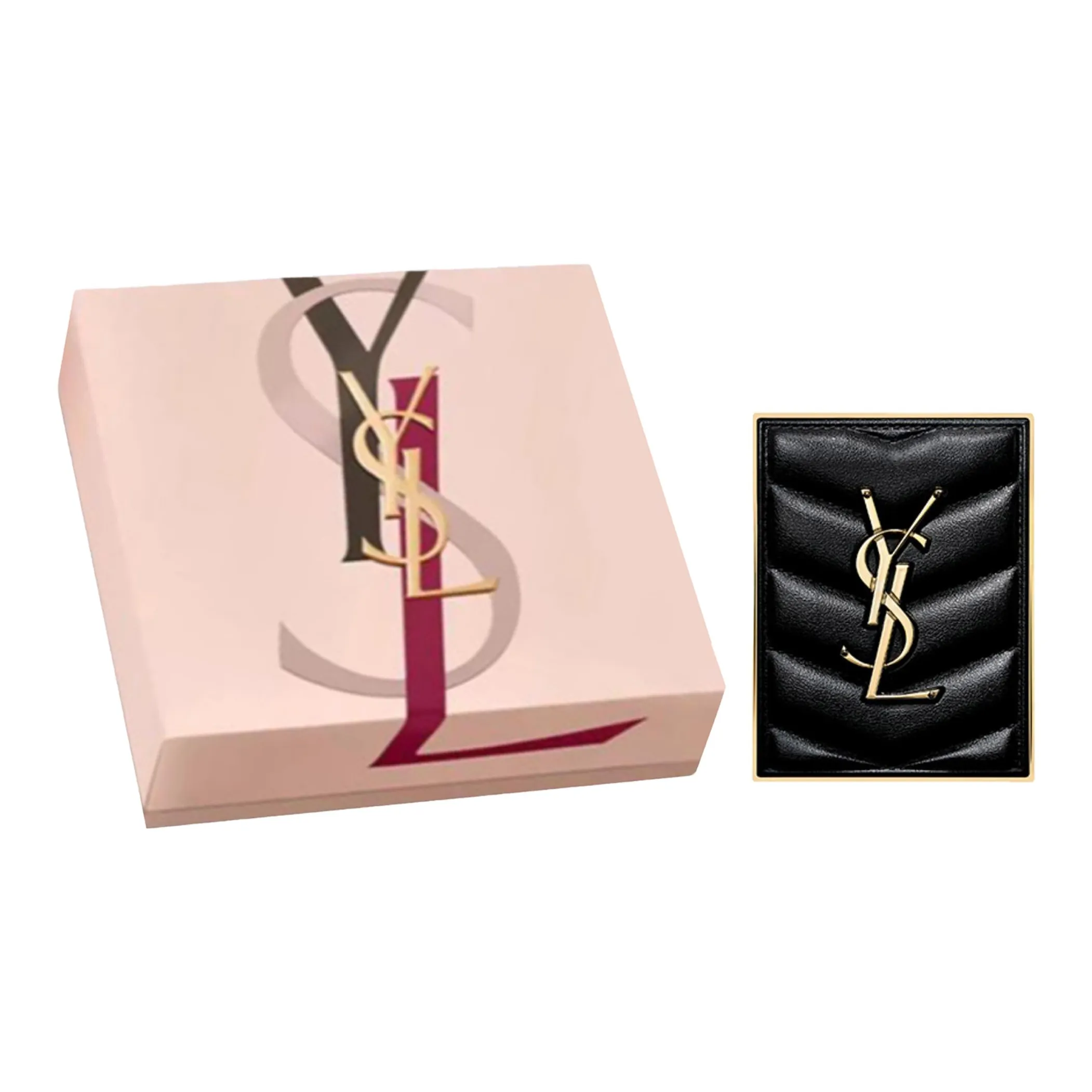 SAINT LAURENT Кожа 4 цвета Натуральный Палетка для теней Легко смешивается Длинное удержание 4g