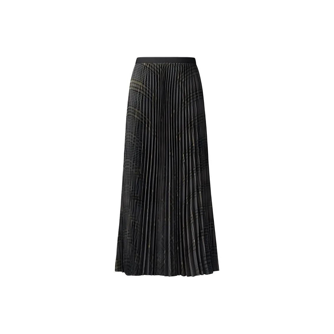 UNIQLO C Collection Casual Long Skirts Women's Asphalt Gray