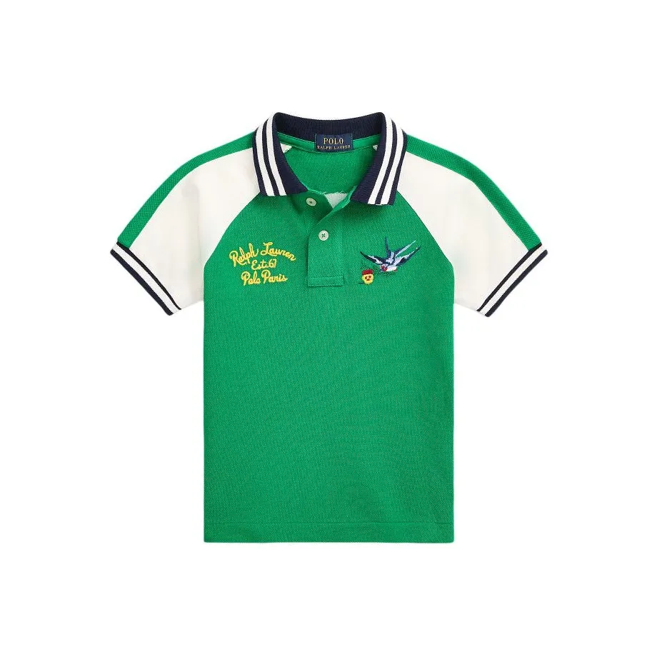 Polo Ralph Lauren Поло SS24 Зеленый Детский