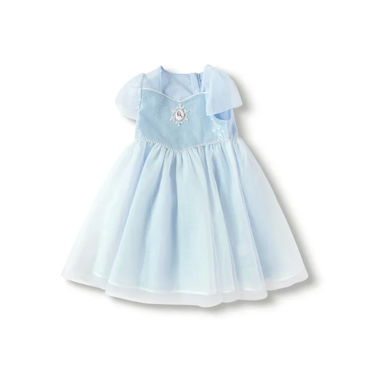 BALABALA X Disney Малыш Платье Эльза Синий Детский