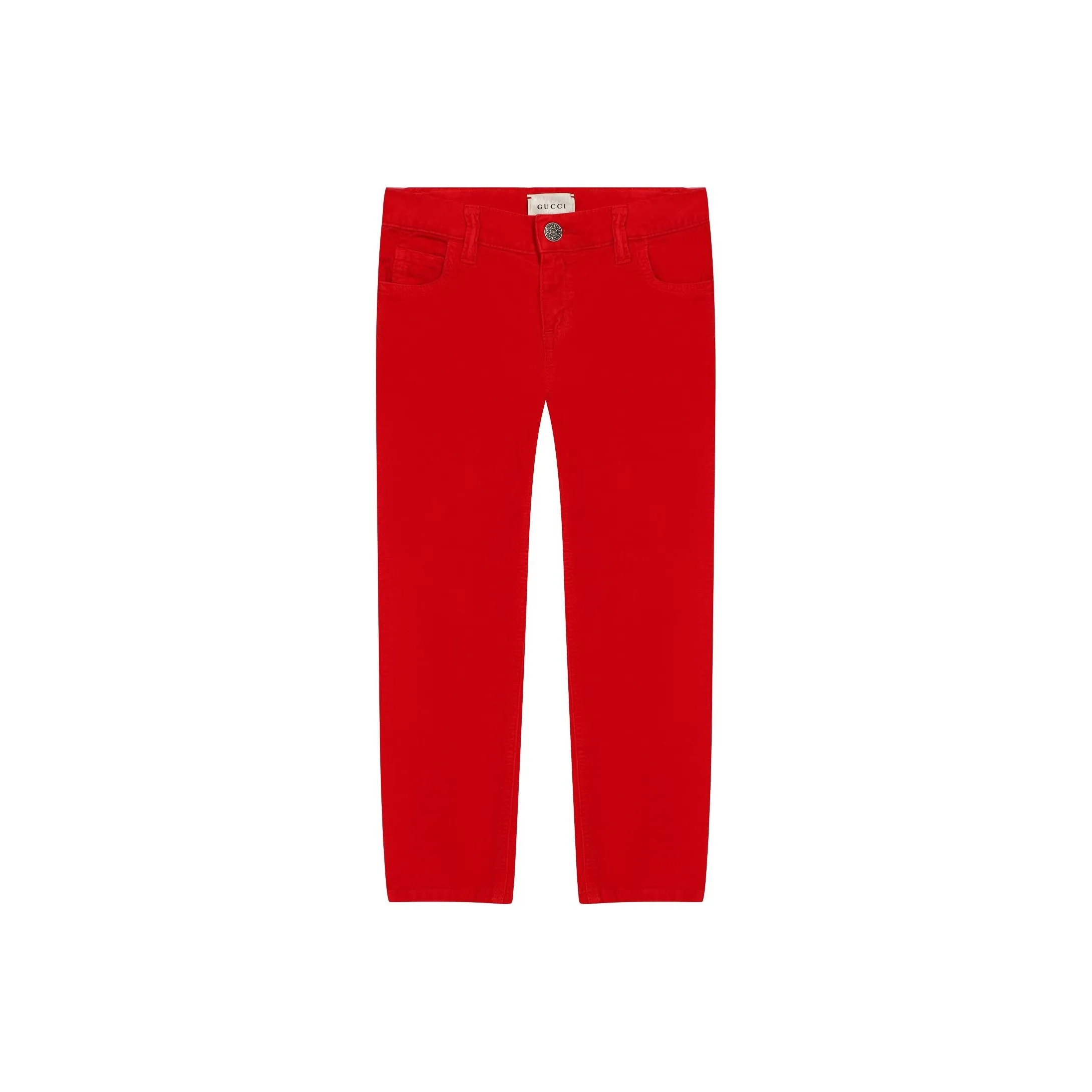 GUCCI Джинсы Детская одежда FW22 Мальчики Красный Детский