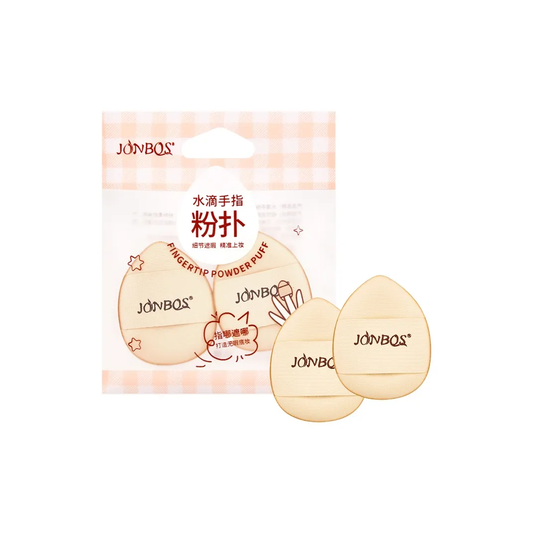 JONBOS Мини Thumb Розовый Для сухого и влажного использования Foundation Губка Foundation Праймер который не вызывает прыщей