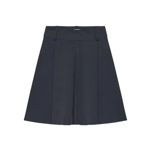 ARITZIA Admiral/Морской синий Женские Повседневные длинные юбки