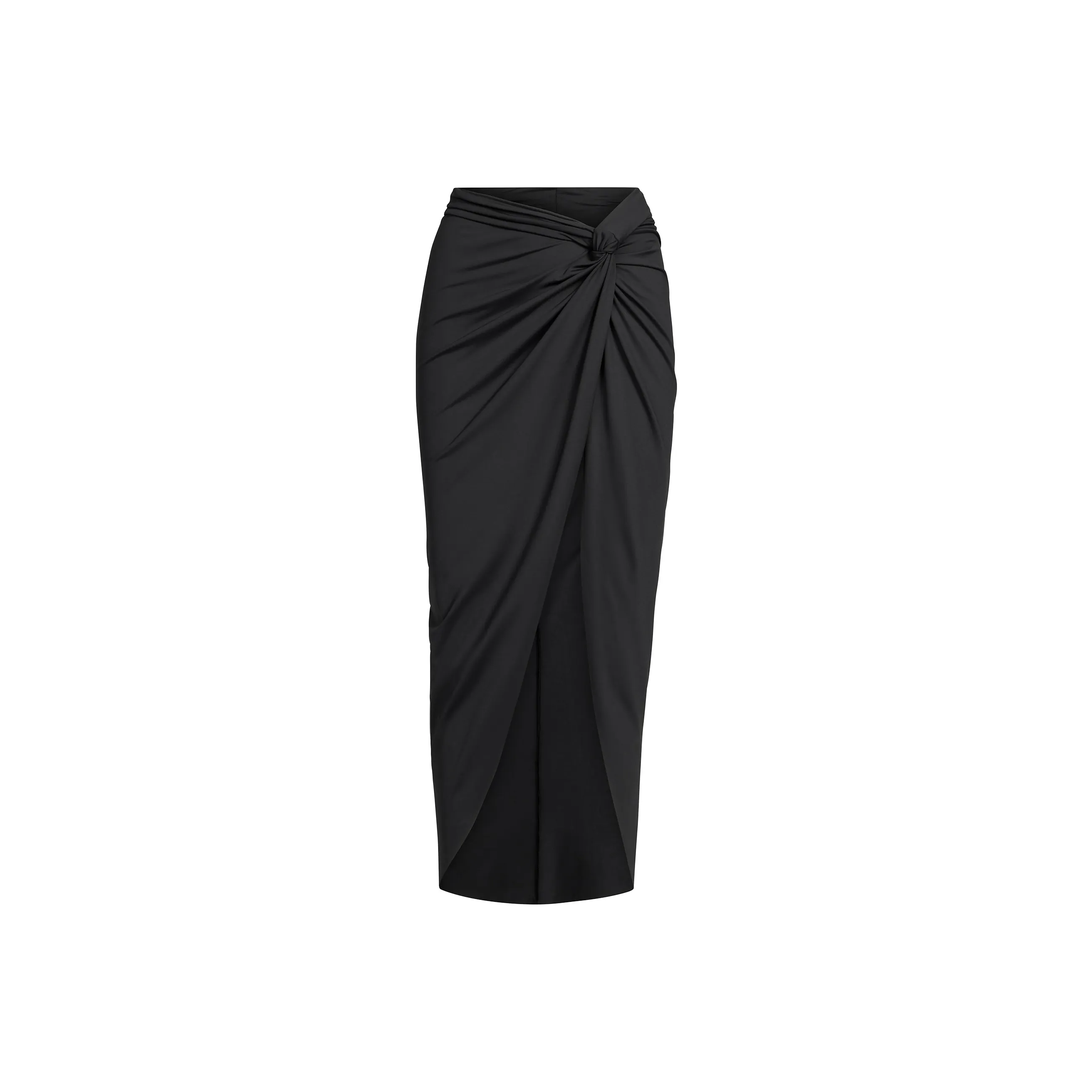 SKIMS SIGNATURE SWIM SARONG SKIRT Swim Dresses & Skirts Women's ONYX/Onyx