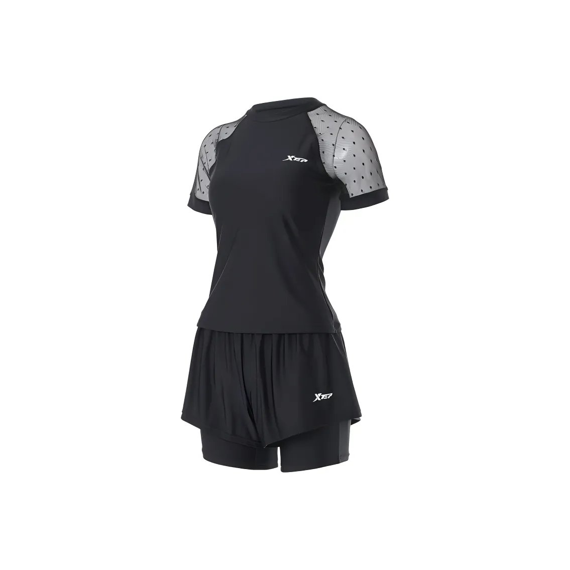 XTEP Van Pis Купальник Женский Черный