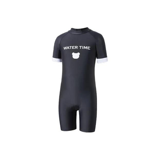 Watertime Детский купальник черный белый