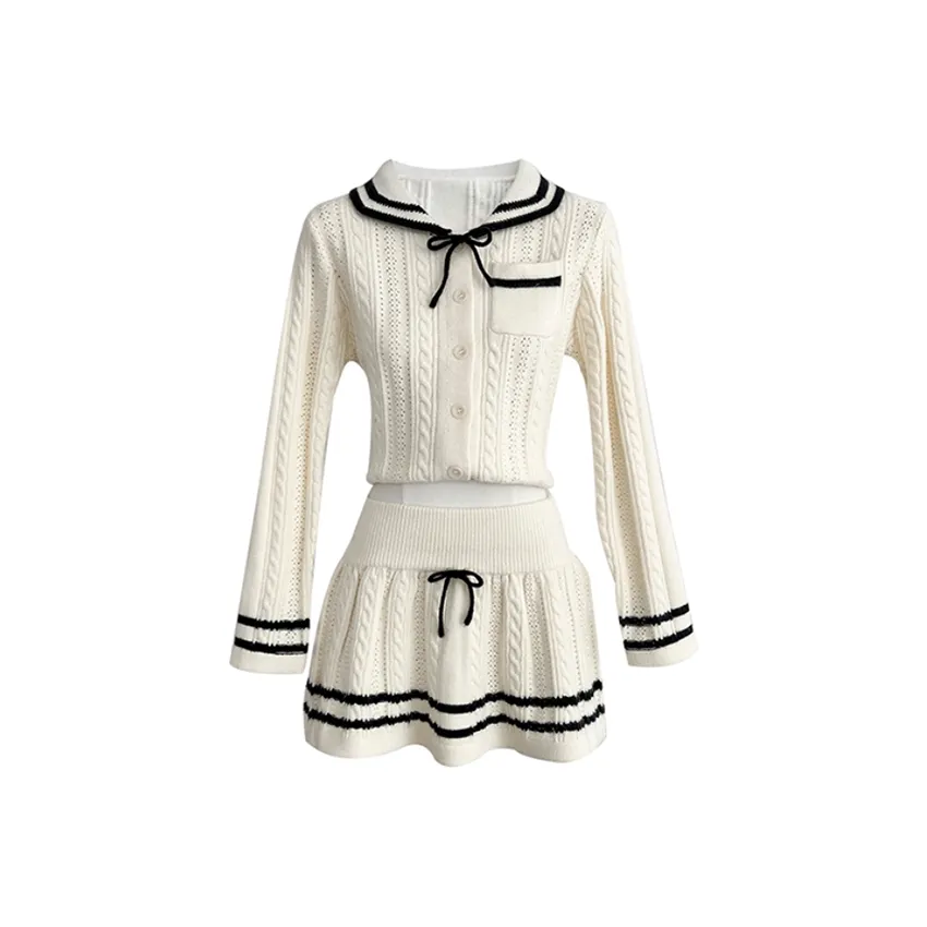 SYEEE WITH U Комплект с юбкой Женская Белая