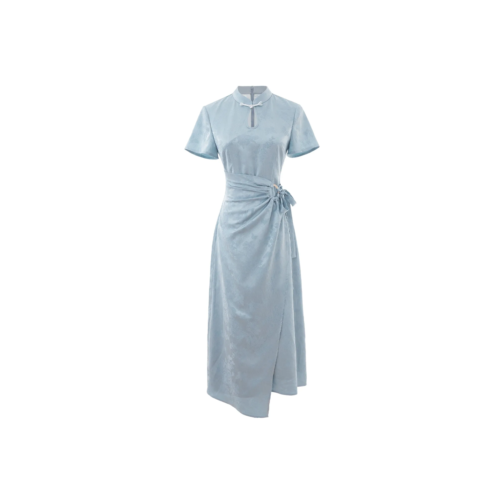 Blovelan Cheongsam Women's Lake Blue