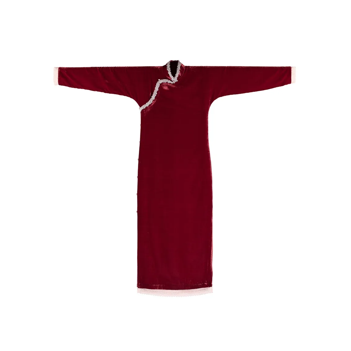 YICHENGFENGXU Чунсам Женский Красный