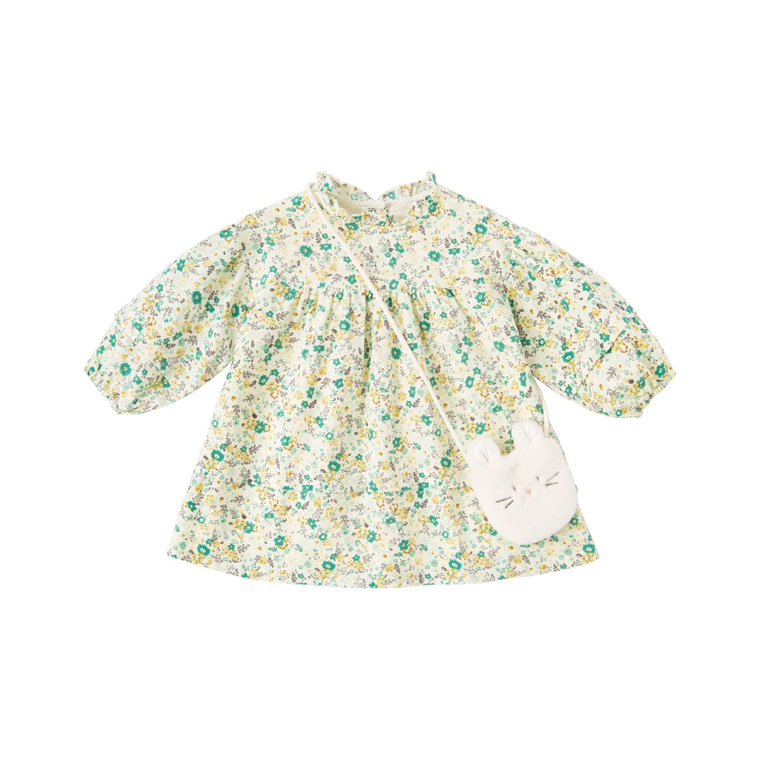 DAVE&BELLA Baby & Toddler Series Зеленые Платья для Детей