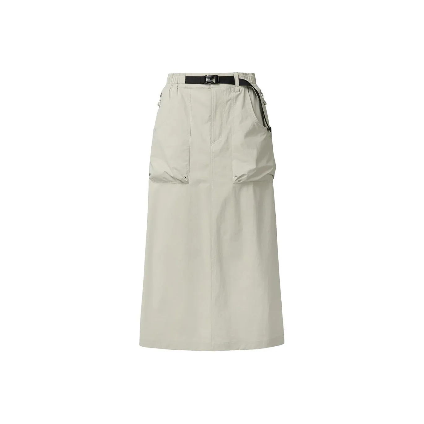 SALOMON Повседневный Длинный Юбка Женские Бежевый