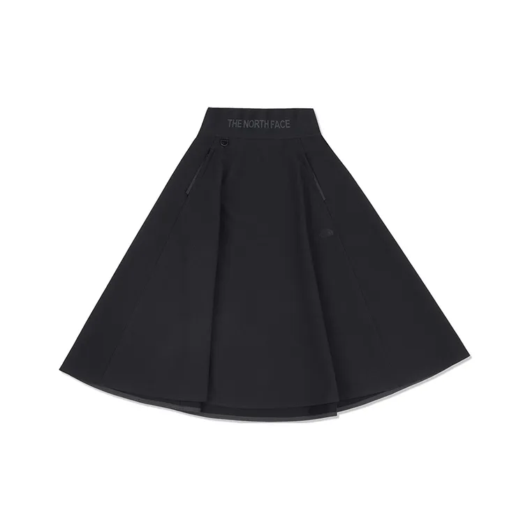 THE NORTH FACE Urban Exploration Повседневный Длинный Юбка Женская Космический Черный