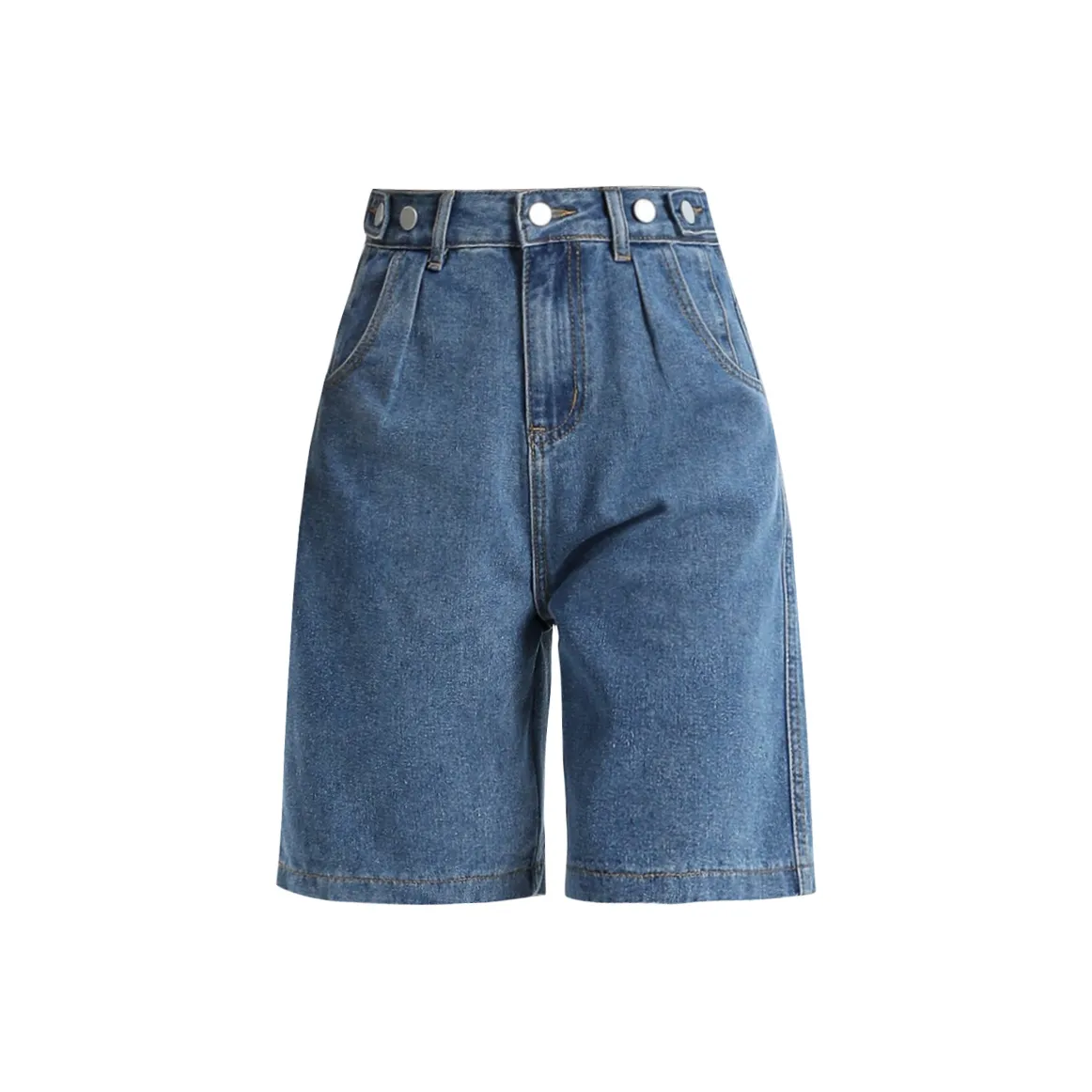 ZAZN Джинсовые шорты Женские Винтажные синие