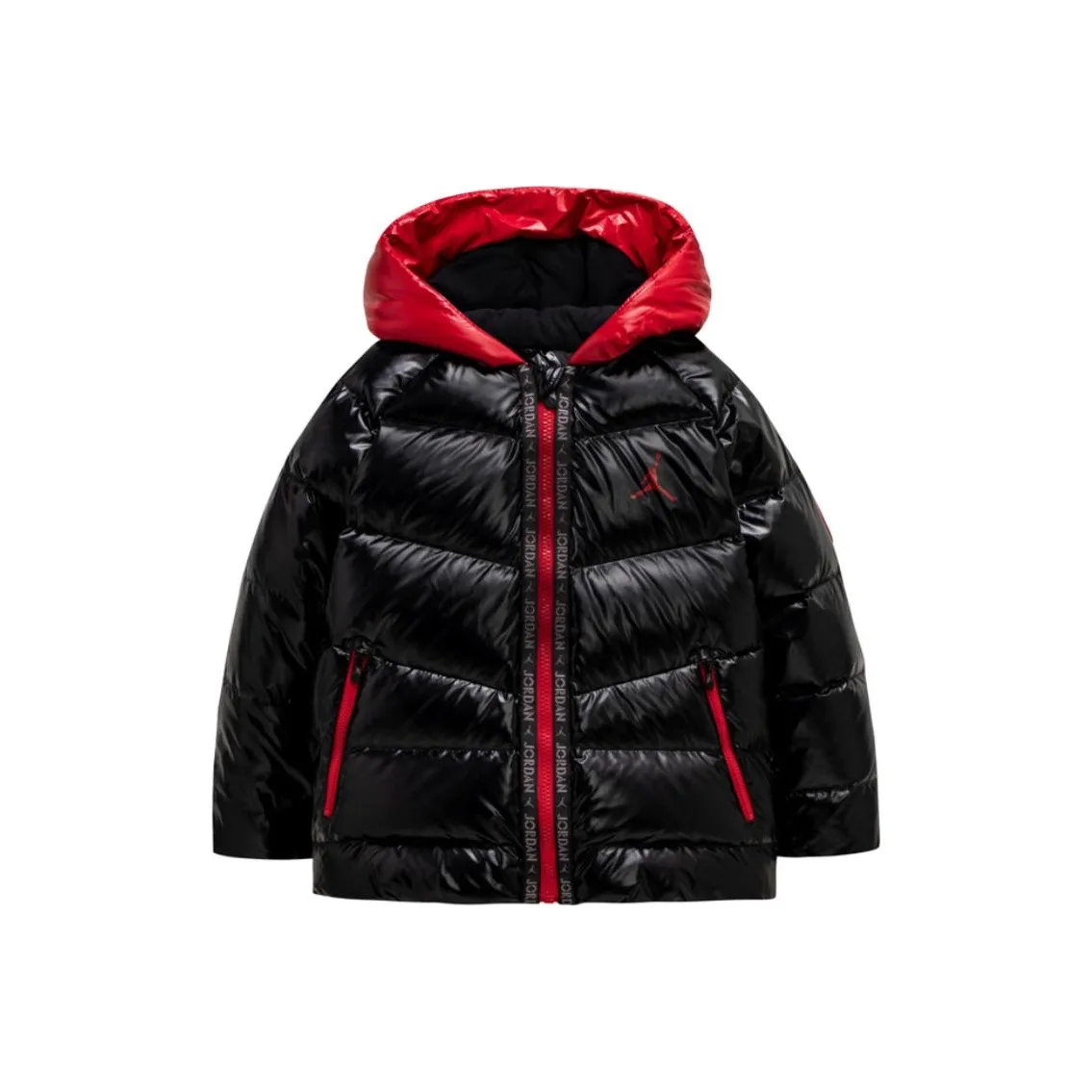 Джордан Пуховик Глубокий Черный для детей 3-7 лет