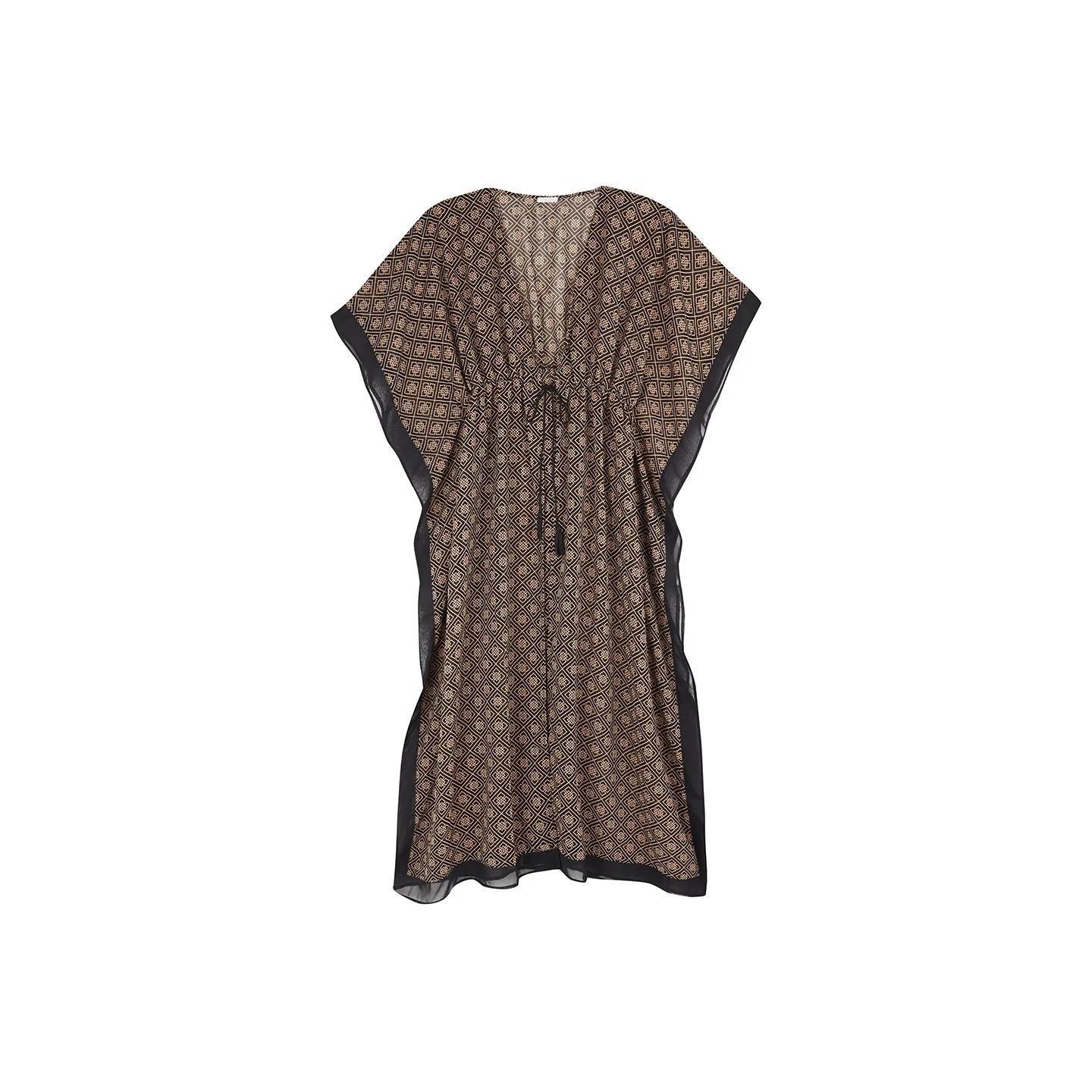 Selmark Swim Dresses & Skirts Women's Coffee Print