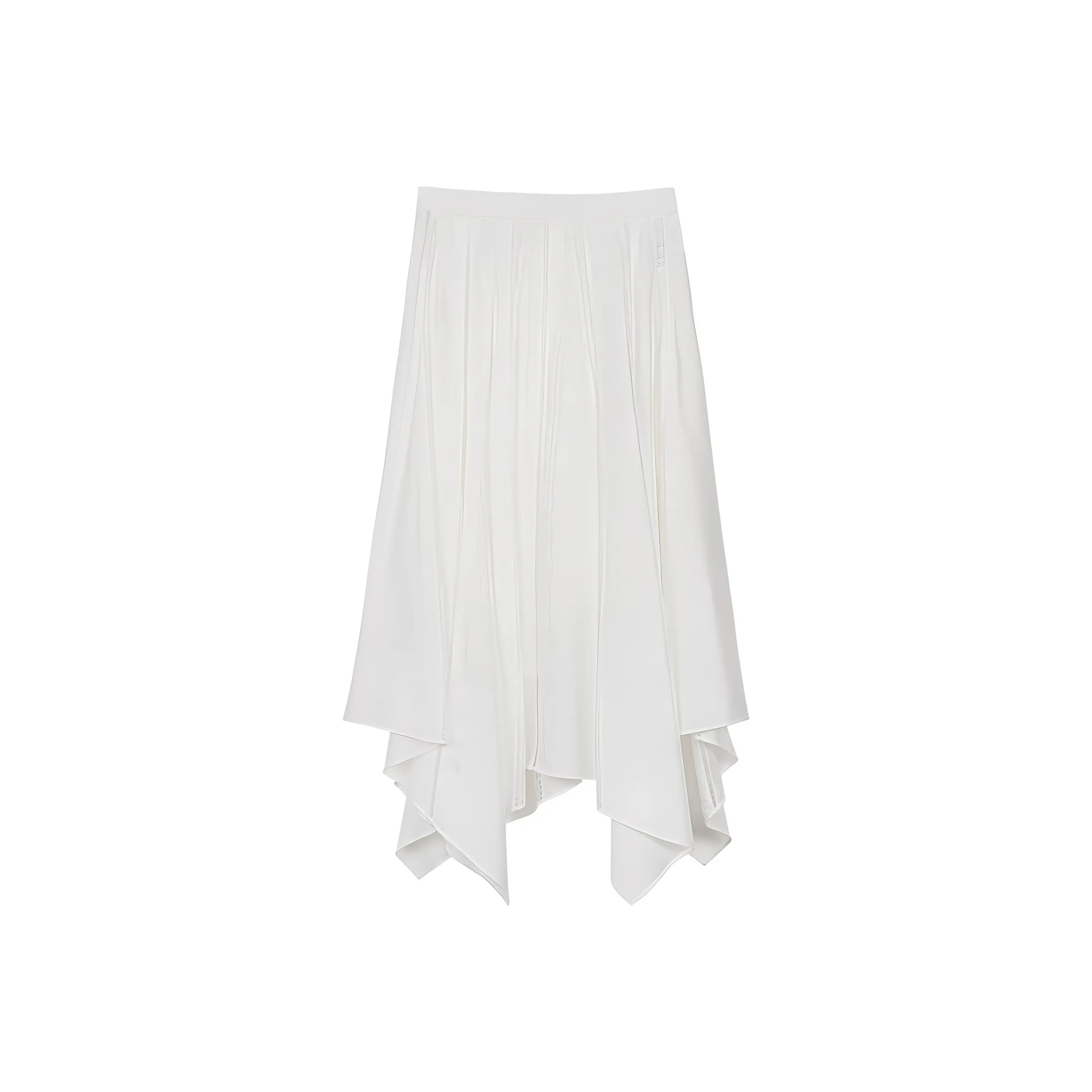 NancyCavally Повседневный Длинный Юбка Женская Белая