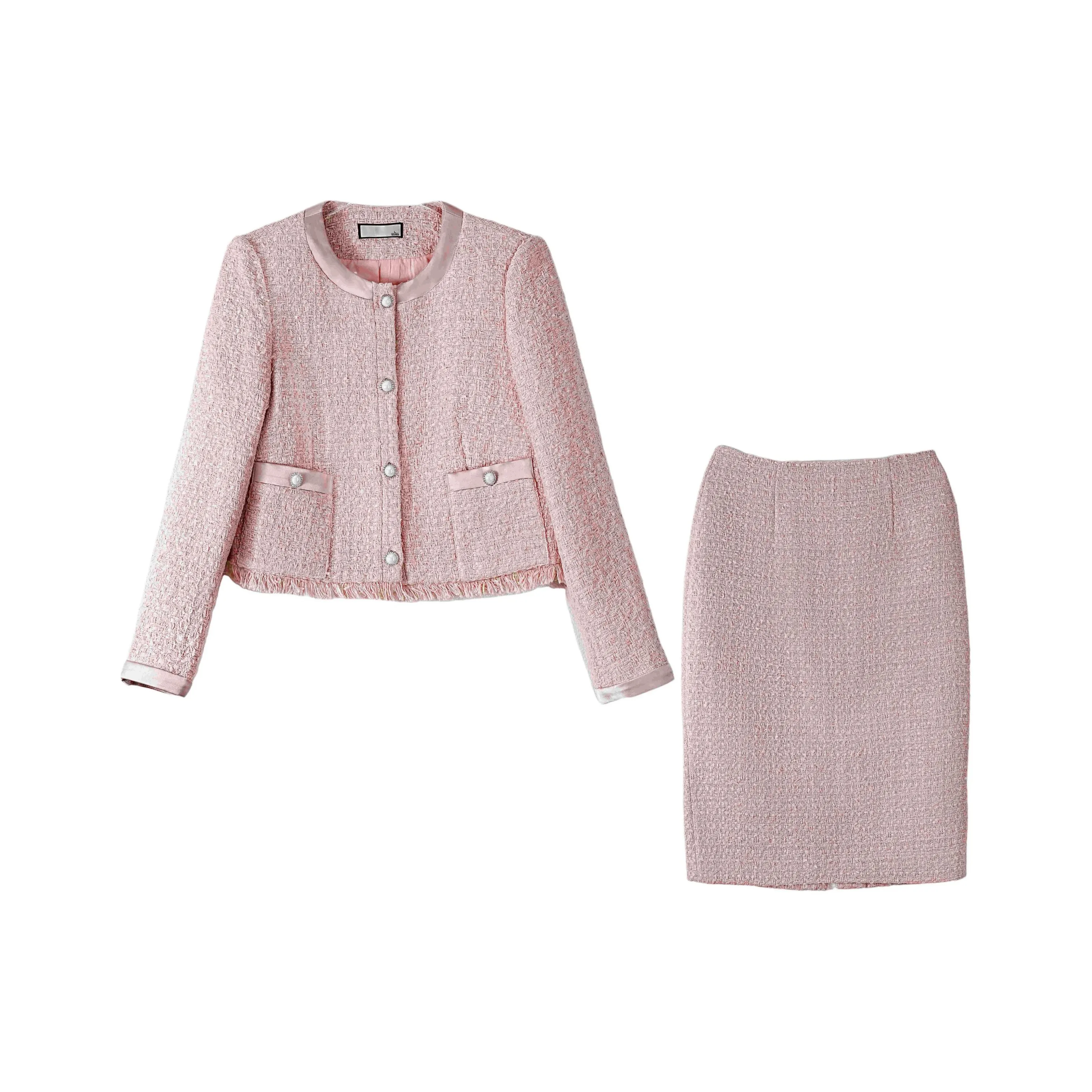 ONE SHALLOW Комплект с юбкой Женские Розовый